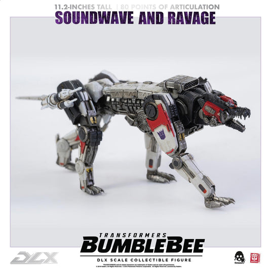 Transformers - DLX Soundwave & Ravage - MINT IN BOX