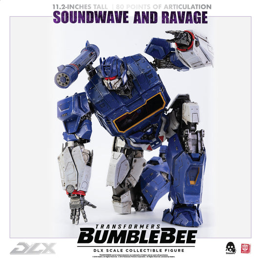 Transformers - DLX Soundwave & Ravage - MINT IN BOX
