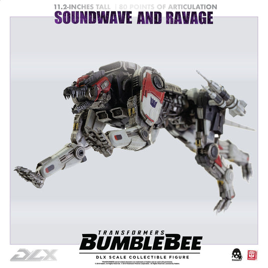 Transformers - DLX Soundwave & Ravage - MINT IN BOX
