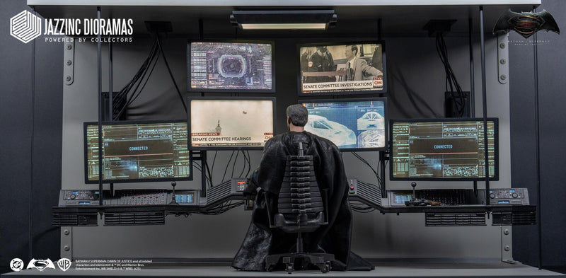 Load image into Gallery viewer, Batman v Superman - Ultimate DX Batman BvS Cave Computer Lab - MINT IN BOX
