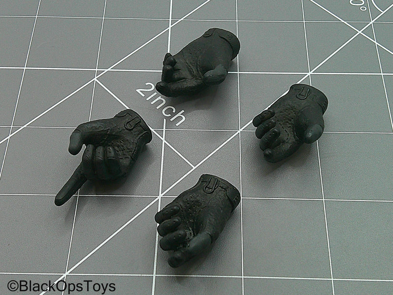Load image into Gallery viewer, Veteran Tactical Instructor Z - Black Gloved Hand Set (x4)
