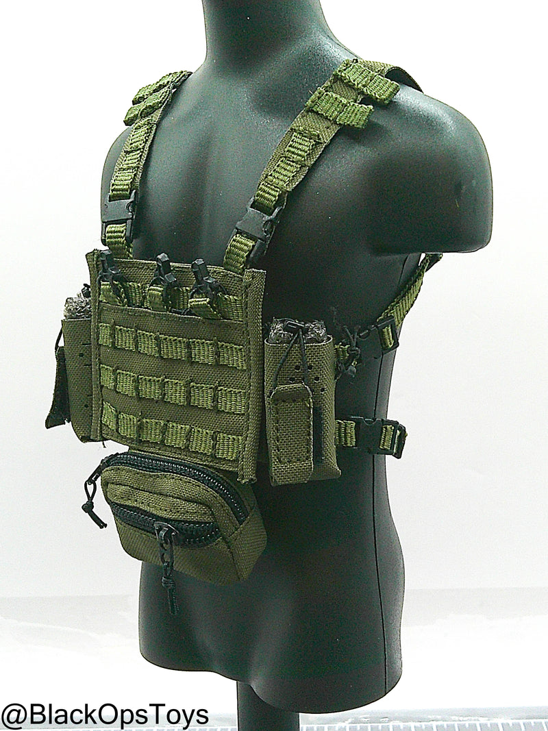 Load image into Gallery viewer, ZERT - Deathridge Remastered - OD Green Chest Rig
