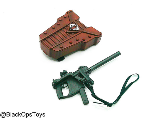 GI JOE - Crimson Guard - Vector SMG w/Backpack & Gear