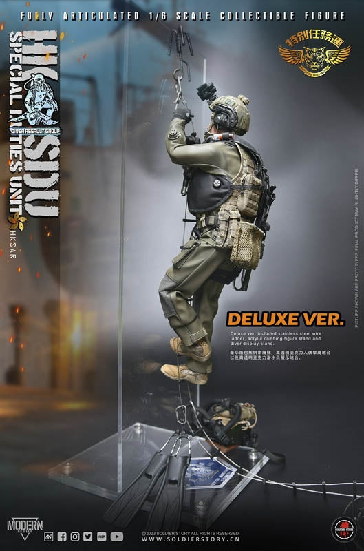 Load image into Gallery viewer, HKSDU Diver Assault Group Deluxe Version - MINT IN BOX

