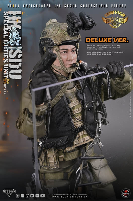 Load image into Gallery viewer, HKSDU Diver Assault Group Deluxe Version - MINT IN BOX
