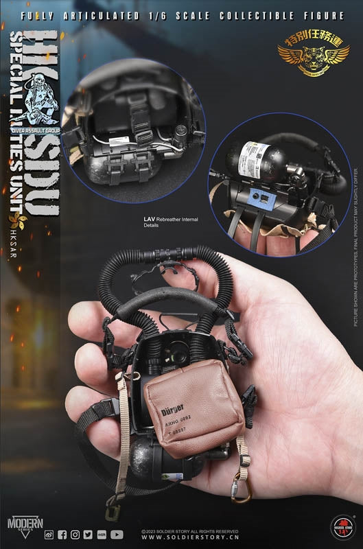 Load image into Gallery viewer, HKSDU Diver Assault Group - MINT IN BOX
