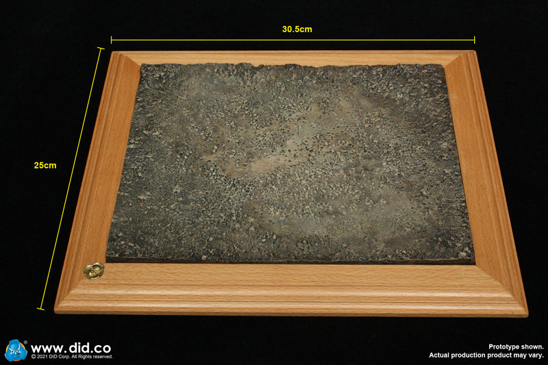 Load image into Gallery viewer, WWI - War Desk - Wooden Desk w/Drawers &amp; Diorama Stand
