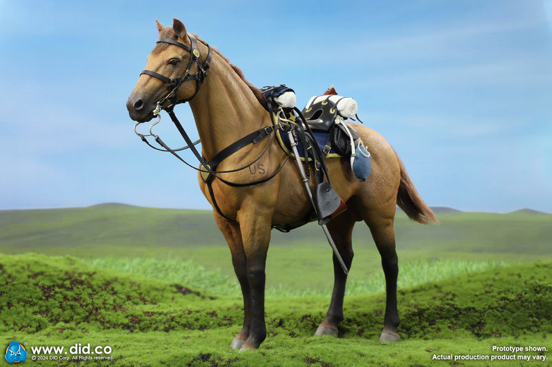 Load image into Gallery viewer, U.S. Civil War Union Army Lt. – John Dunbar w/Horse - MINT IN BOX
