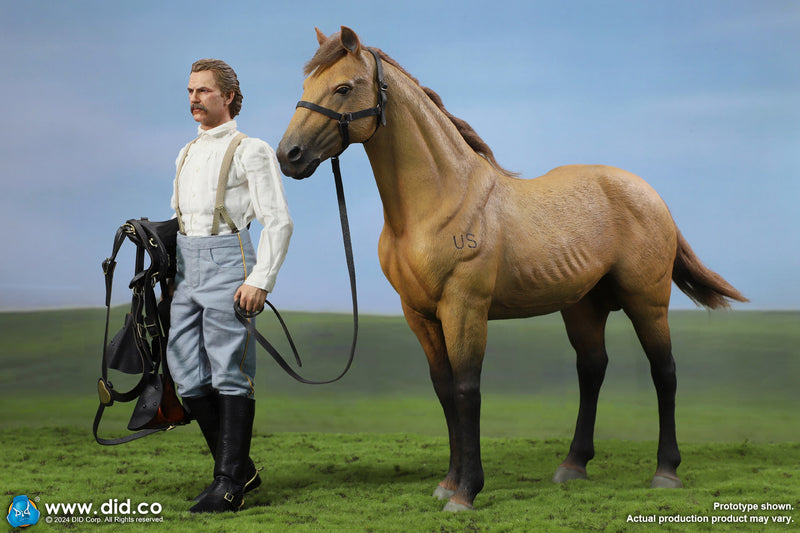 Load image into Gallery viewer, U.S. Civil War Union Army Lt. – John Dunbar w/Horse - MINT IN BOX
