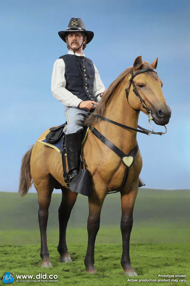Load image into Gallery viewer, U.S. Civil War Union Army Lt. – John Dunbar w/Horse - MINT IN BOX
