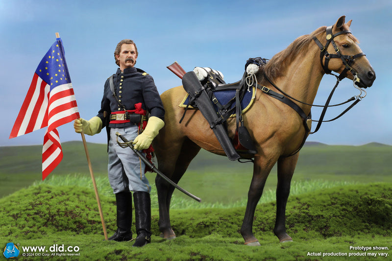 Load image into Gallery viewer, U.S. Civil War Union Army Lt. – John Dunbar w/Horse - MINT IN BOX
