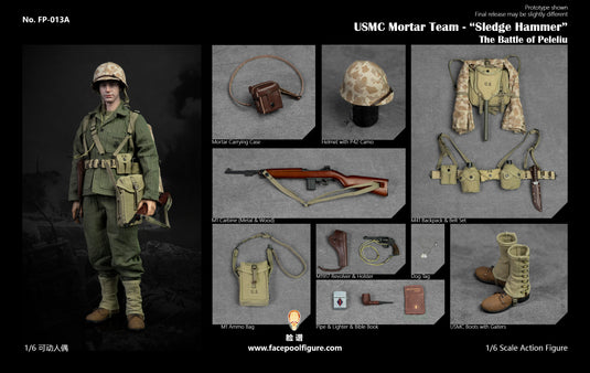WWII USMC Mortar Team "Sledge Hammer" - MINT IN BOX (READ DESC)