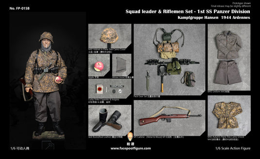 WWII - SS 1st Panzer Div. Rifleman - MINT IN BOX (READ DESC)