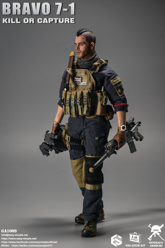 Bravo 7-1 Kill or Capture - Navy Blue Uniform Set