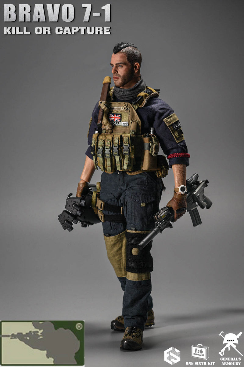 Load image into Gallery viewer, Bravo 7-1 Kill or Capture - Male Dressed Body w/Headsculpt
