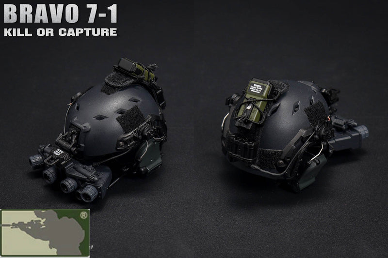 Load image into Gallery viewer, Bravo 7-1 Kill or Capture - Helmet w/NVG &amp; Communications Set
