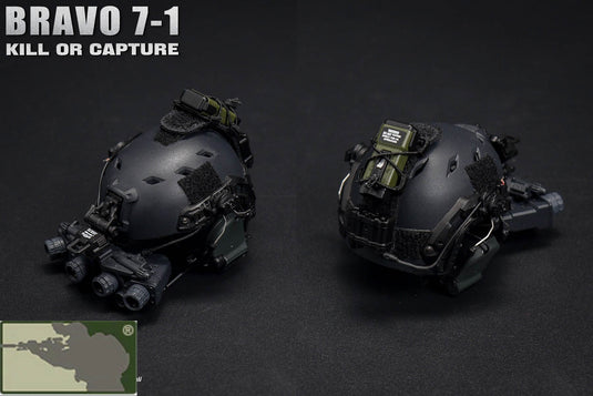 Bravo 7-1 Kill or Capture - Helmet w/NVG & Communications Set