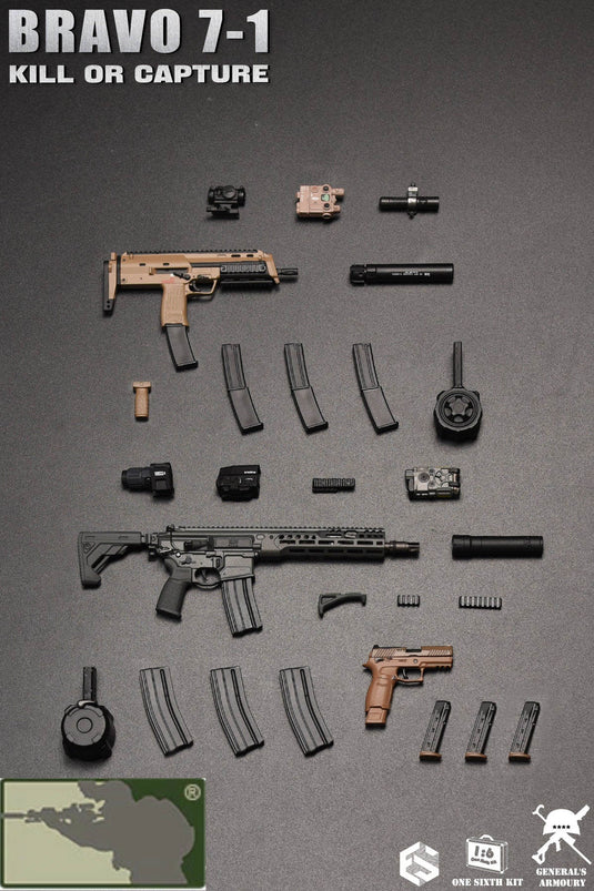 Bravo 7-1 Kill or Capture - Plate Carrier Set
