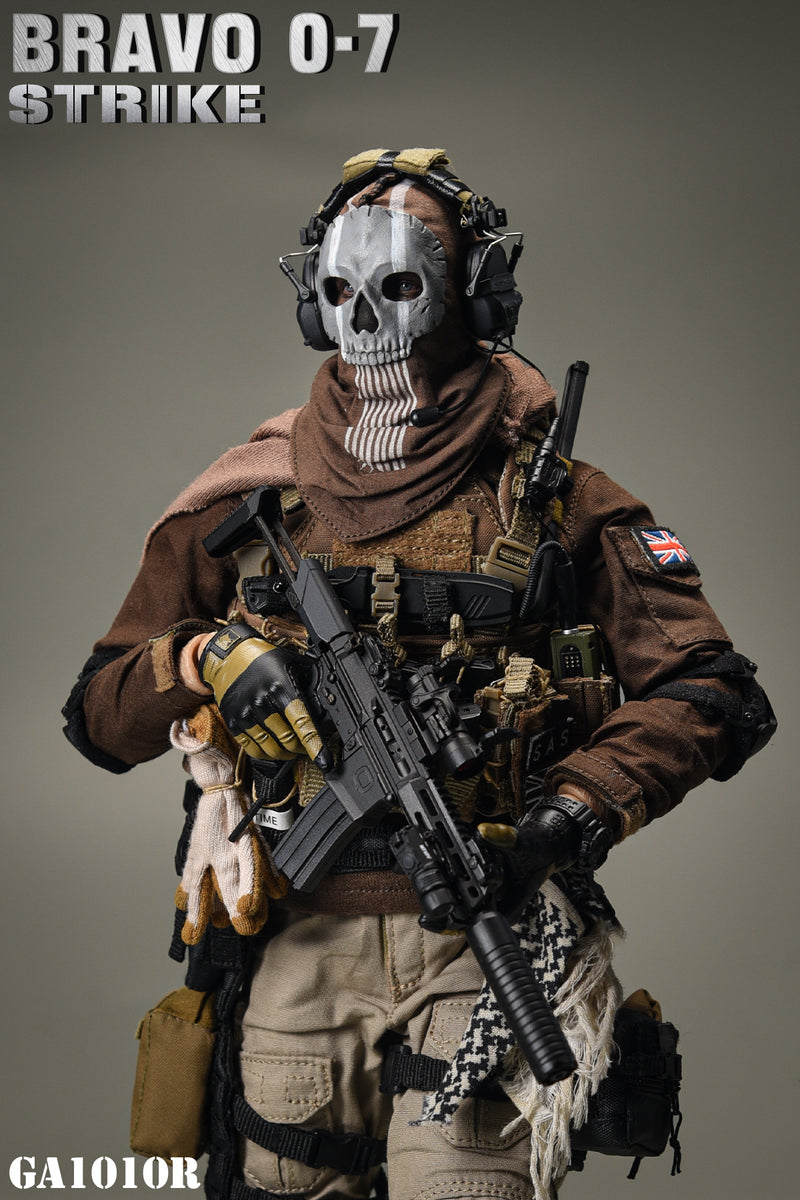 Load image into Gallery viewer, Bravo 0-7 Strike - Brown Combat Shirt
