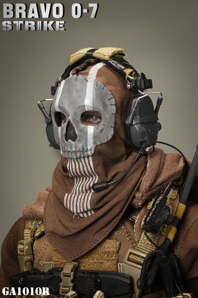 Load image into Gallery viewer, Bravo 0-7 Strike - Male Base Body w/Headsculpt &amp; Skull Balaclava
