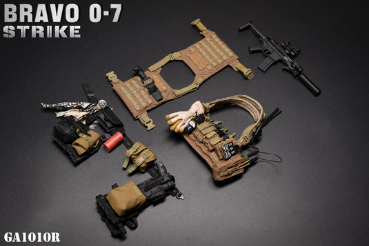Bravo 0-7 Strike - Battle Belt Set w/Pistol