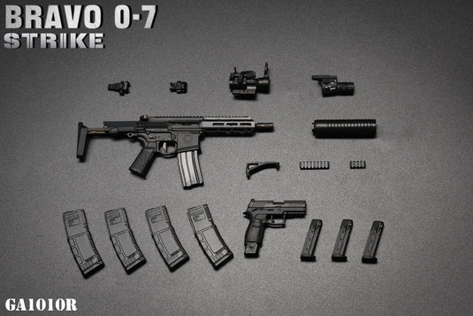 Bravo 0-7 Strike - .300 BLK SBR Rifle w/Attachment Set