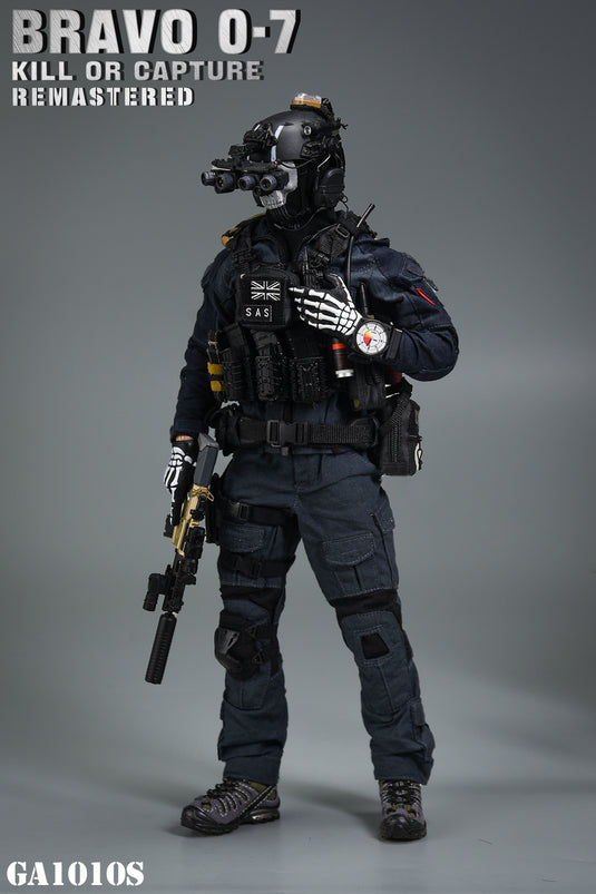 Bravo 0-7 Kill or Capture RM - Navy Blue Combat Shirt