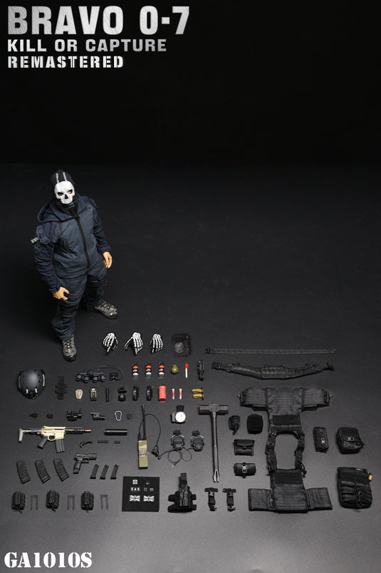 Bravo 0-7 Kill or Capture RM - Navy Blue Combat Shirt