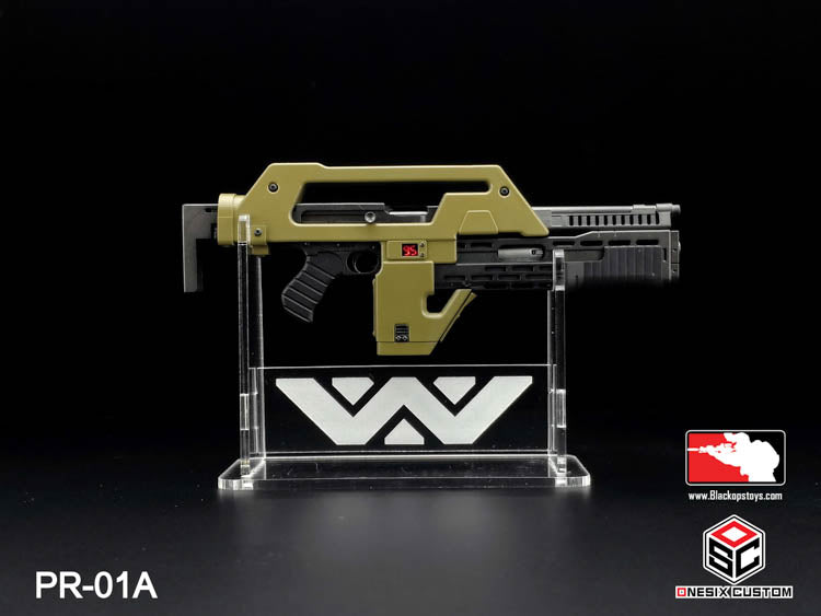 Load image into Gallery viewer, OD Green M41A Pulse Rifle Ver. 1 w/Round Counter &amp; Extra Magazine LE
