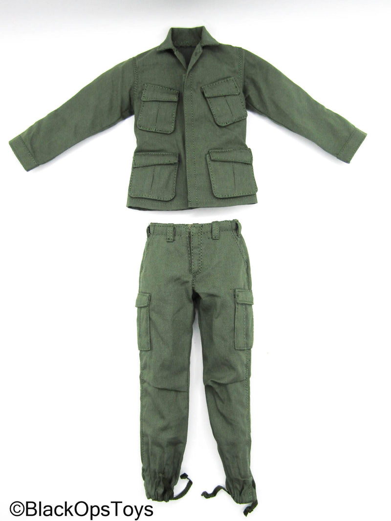 Load image into Gallery viewer, Vietnam Forrest Gump - Green Combat Uniform Set
