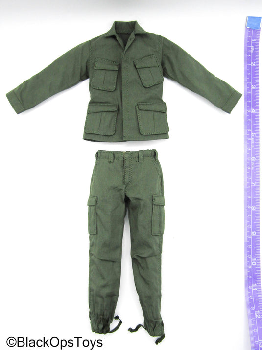 Vietnam Forrest Gump - Green Combat Uniform Set