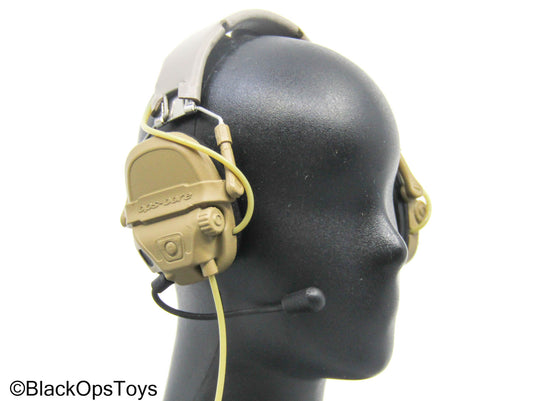 Black Radio w/Antenna & Tan Headset