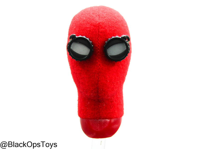 Load image into Gallery viewer, Far From Home - Spiderman - Red Masked Male Head Sculpt w/Interchangeable Eyes
