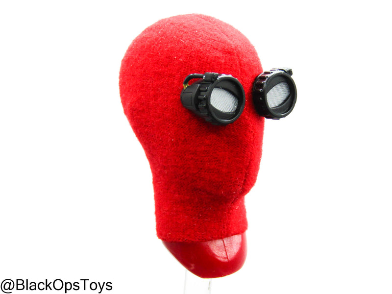 Load image into Gallery viewer, Far From Home - Spiderman - Red Masked Male Head Sculpt w/Interchangeable Eyes
