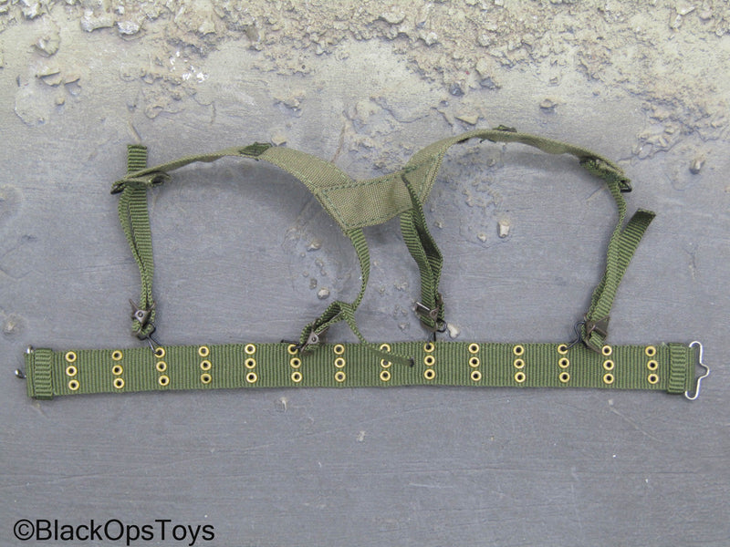 Load image into Gallery viewer, Vietnam Forrest Gump - Green Rivet Harness
