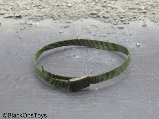 Vietnam Forrest Gump - Green Belt w/Metal Buckle