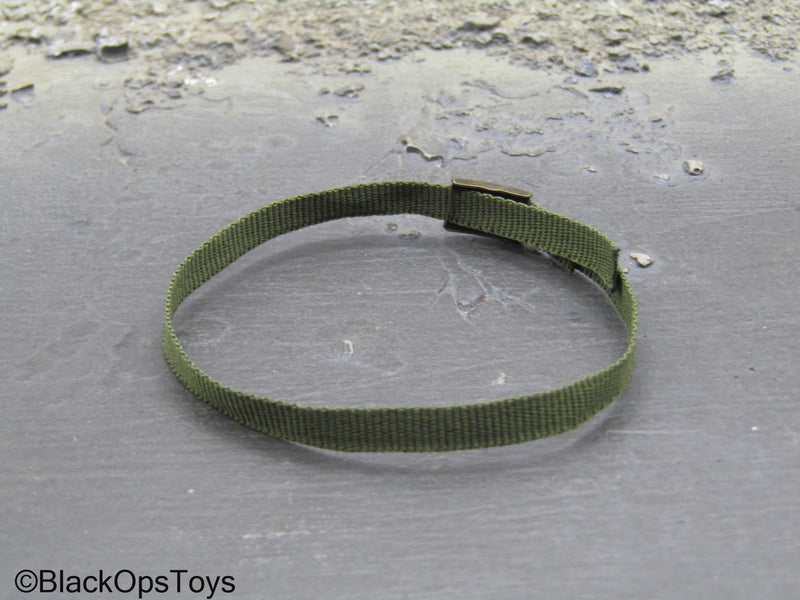 Load image into Gallery viewer, Vietnam Forrest Gump - Green Belt w/Metal Buckle
