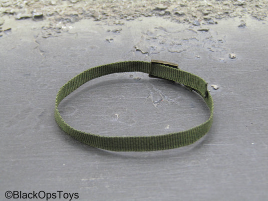 Vietnam Forrest Gump - Green Belt w/Metal Buckle