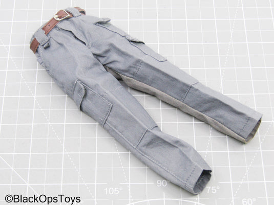Grey Pants w/Brown Belt (READ DESC)