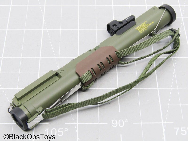 Load image into Gallery viewer, OD Green M72 LAW Rocket Launch w/MOLLE Clip Holster &amp; Red Dot
