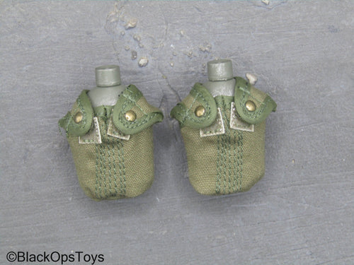 Vietnam Forrest Gump - Canteens w/Pouches (x2)