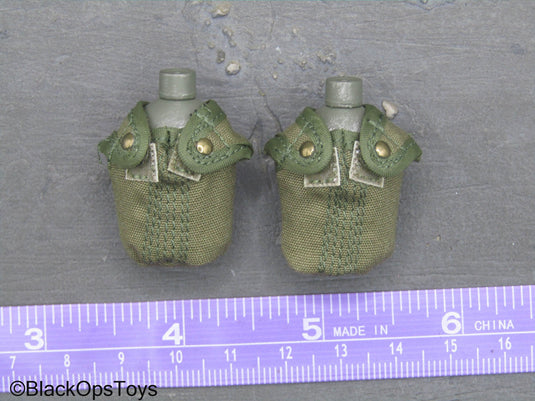 Vietnam Forrest Gump - Canteens w/Pouches (x2)