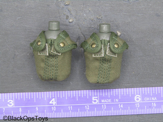 Vietnam Forrest Gump - Canteens w/Pouches (x2)