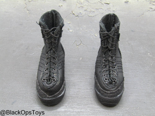 Black Hawk Down - Black Combat Boots (Foot Type)