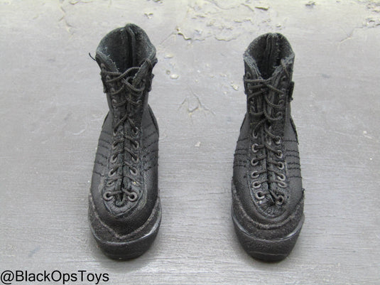 Black Hawk Down - Black Combat Boots (Foot Type)