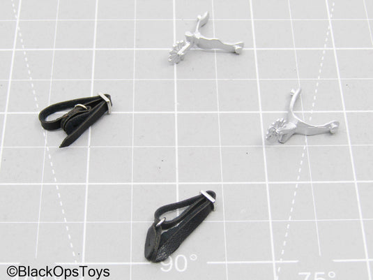 Black Strap Cowboy Spurs