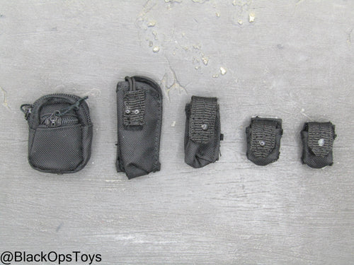 Black Hawk Down - Black MOLLE Pouch Set