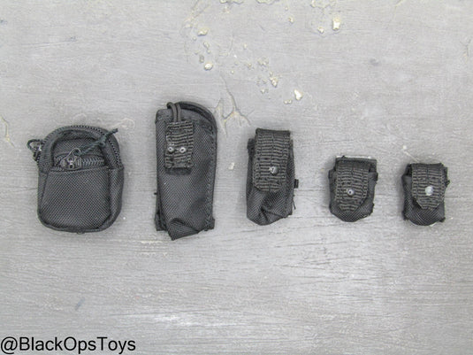 Black Hawk Down - Black MOLLE Pouch Set