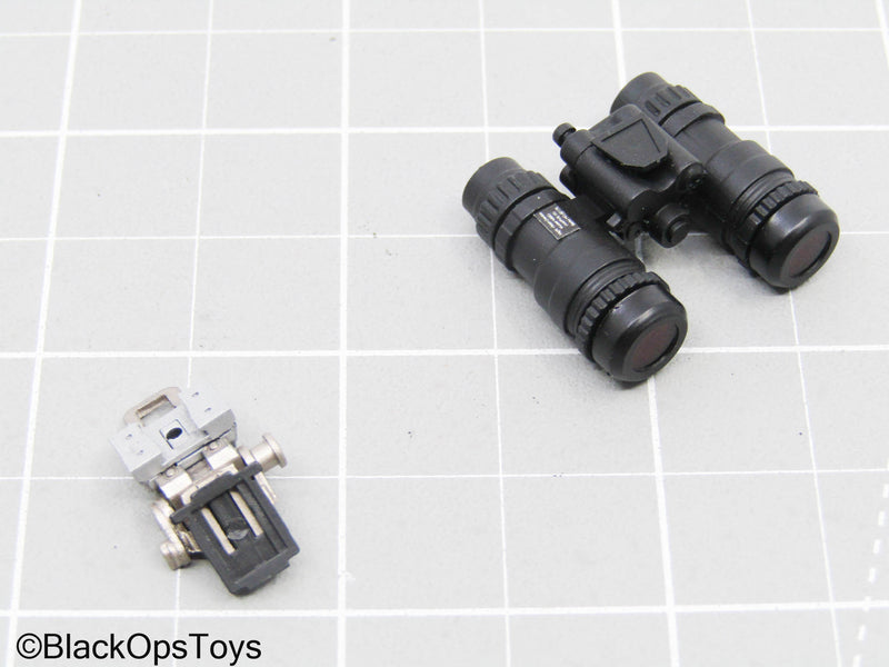 Load image into Gallery viewer, Black Night Vision Goggles w/Helmet Mount
