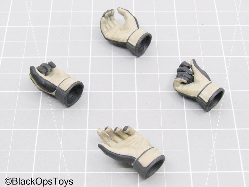 Load image into Gallery viewer, Black &amp; Tan Gloved Hand Lot (x4)
